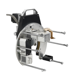 Open tube welding gun